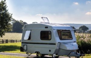 Mini camper of caravan