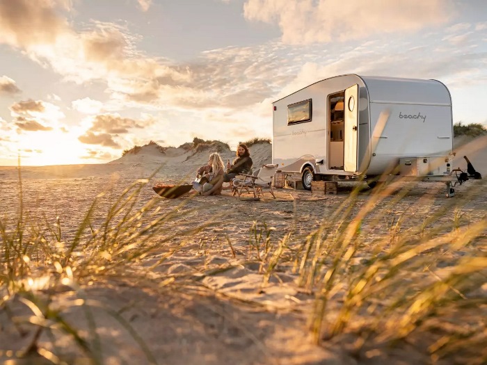 Hobby Beachy: lightweight caravan for the beach