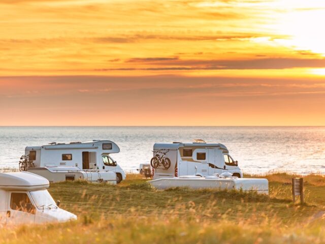 Recordaantal campers en caravans