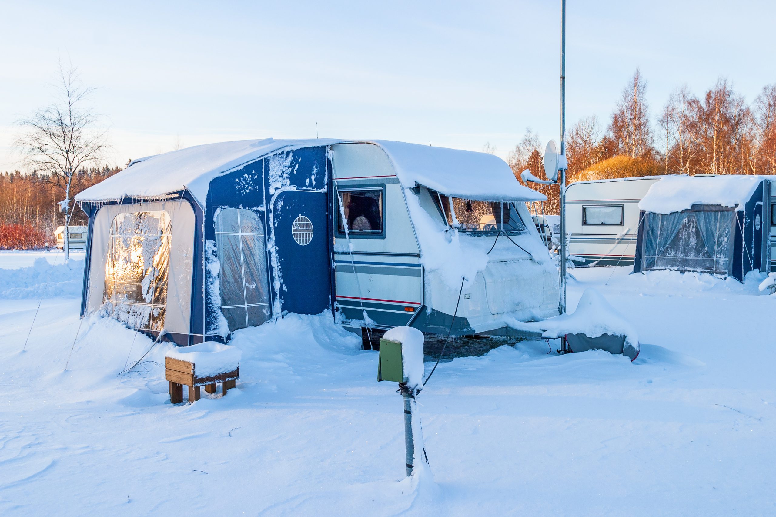 Camping d'hiver avec le Caravan Club : plus de retour sur votre matériel de camping