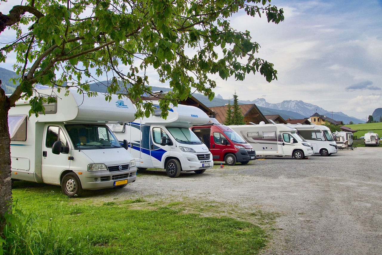 Campsites especially suitable for campers