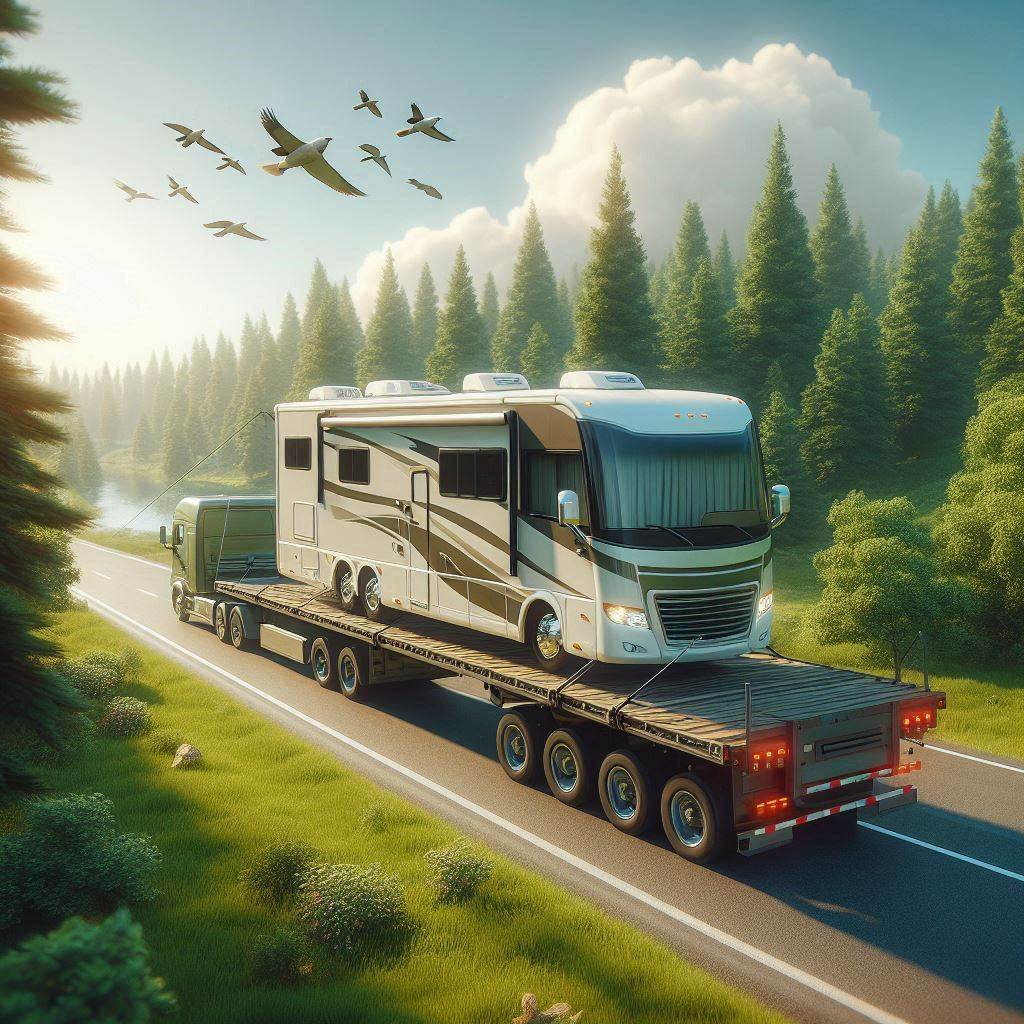 Transporting a camper from A to B? This is what you need to know about transport and regulations