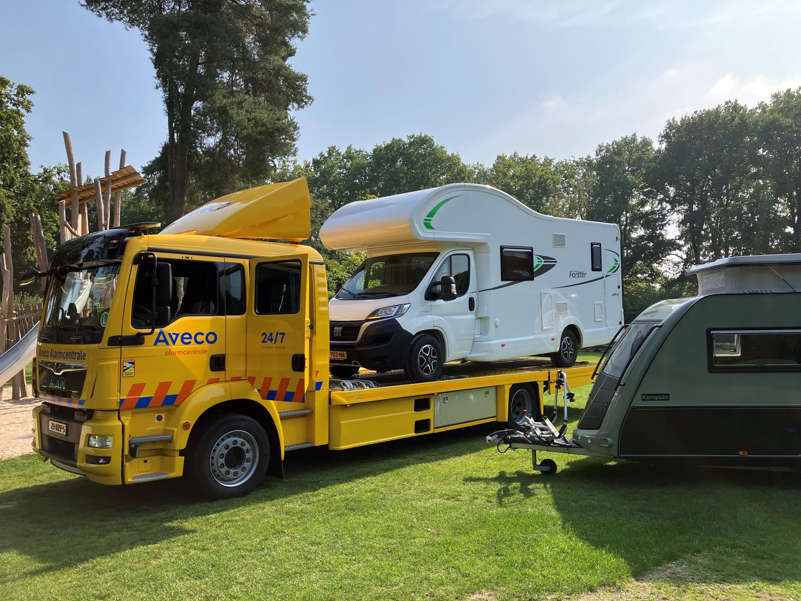 Gestrand met je camper in het buitenland? Aveco regelt het voor je.