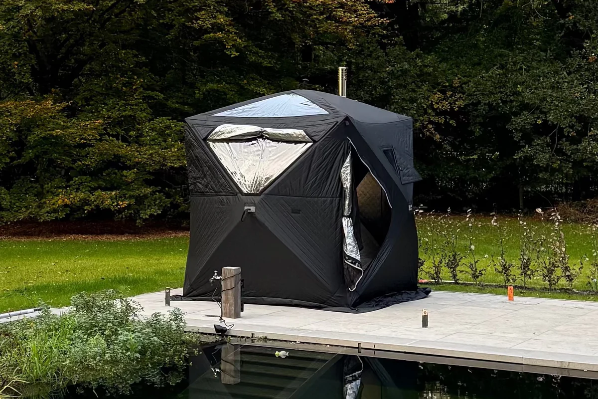 Saunacube: De Finse Pop-up Sauna Tent