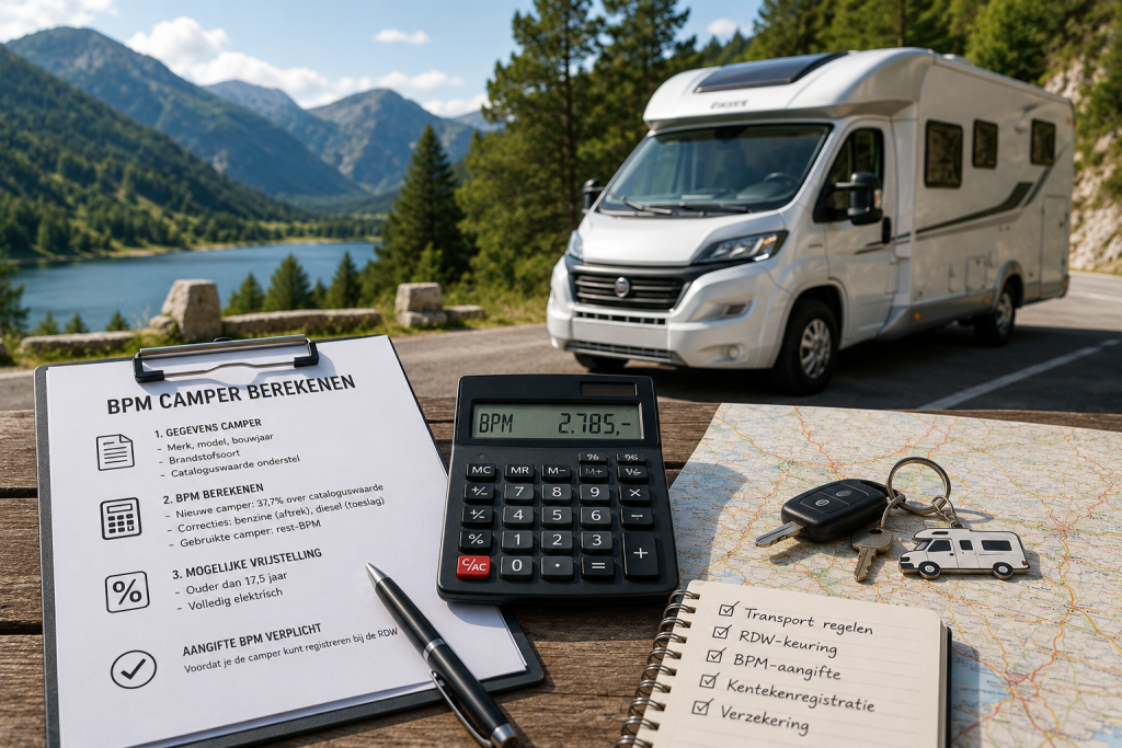 Importer un camping-car de l'&eacute;tranger ? Calculez d'abord la BPM