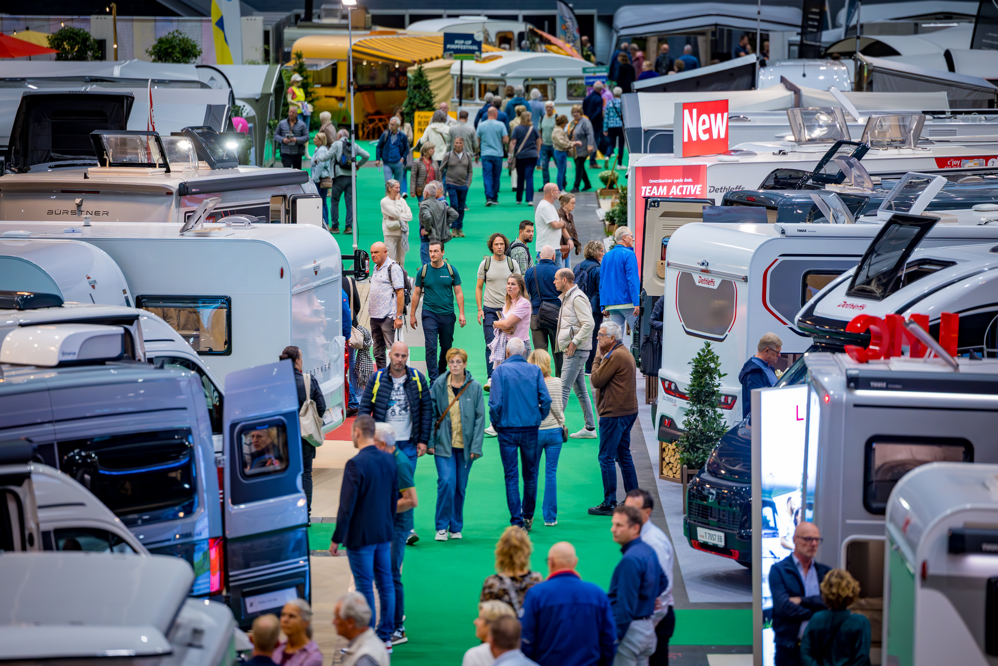Kampeer & Caravan Jaarbeurs 2026: camperprimeurs en Het Utrechtse Kampeerdorp