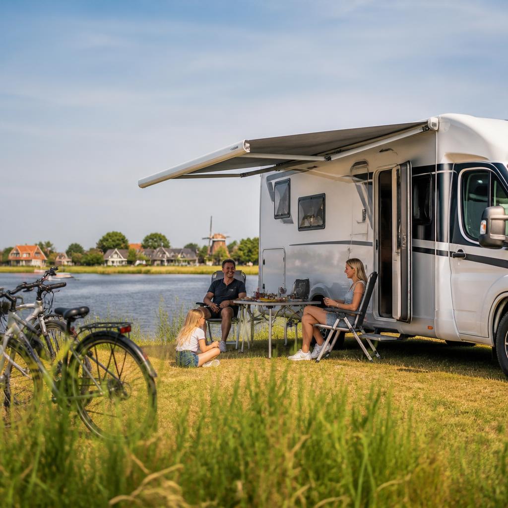 Een camper geeft de vrijheid om te kamperen waar het jou het leukst lijkt.